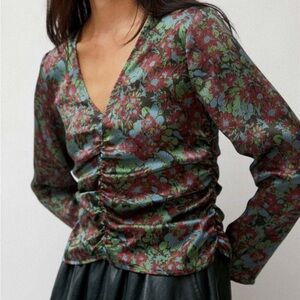 NWT No. 6 Vienna Silk Top